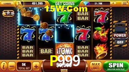 Jackpots e promoções na P999