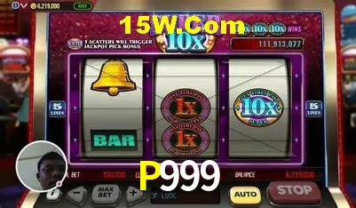 Variedade de jogos na P999